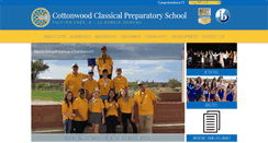 Desktop Screenshot of cottonwoodclassical.org